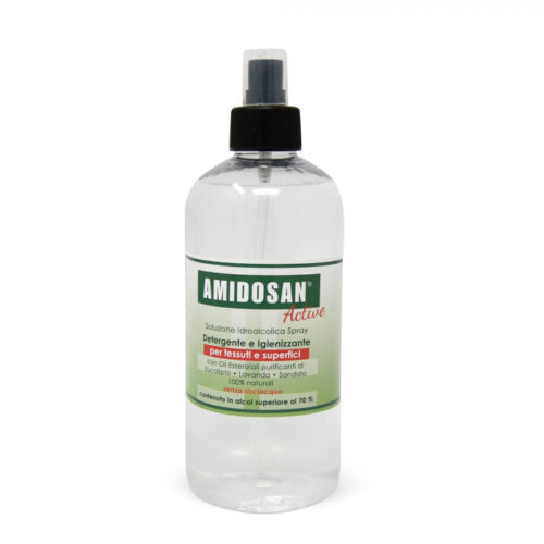 Amidosan Active detergente igienizzante Spray per tessuti e superfici 500 ml