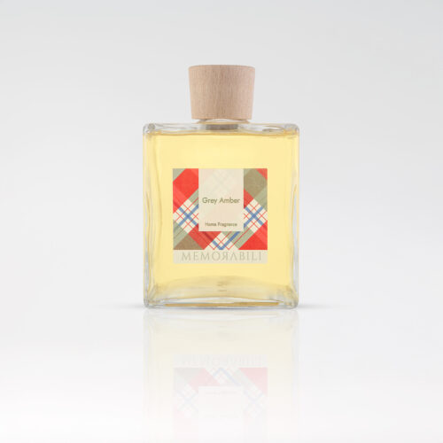 Home Fragrance Grey Amber con bastoncini