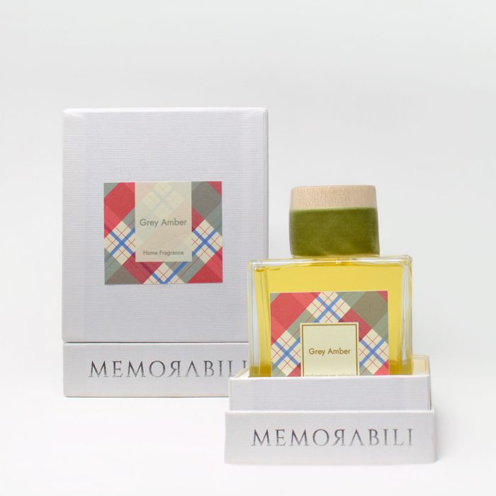 Home Fragrance Grey Amber with rattan sticks - Image 3