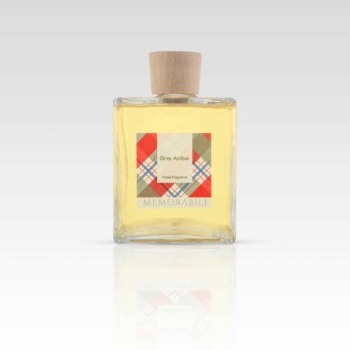 Home Fragrance Grey Amber con bastoncini